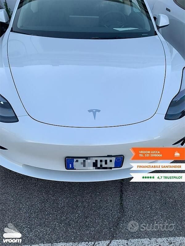 Usata Tesla Model 3 RWD 208 kW (283 CV) 2023 Bianco Berlina