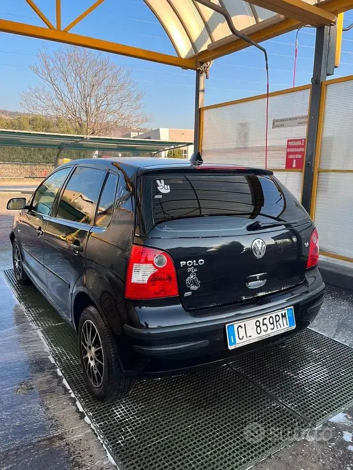 Usata VW Polo 75 CV (55 kW) 2004 Nero Utilitaria