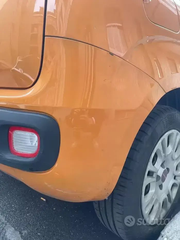 Usata Fiat Panda Easy 69 CV (50 kW) 2019 Arancione Utilitaria