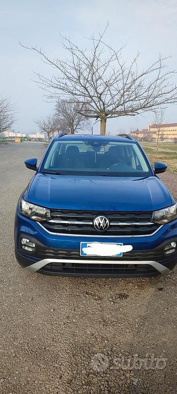 Usata VW T-Cross 115 CV (84 kW) 2020 Blu SUV