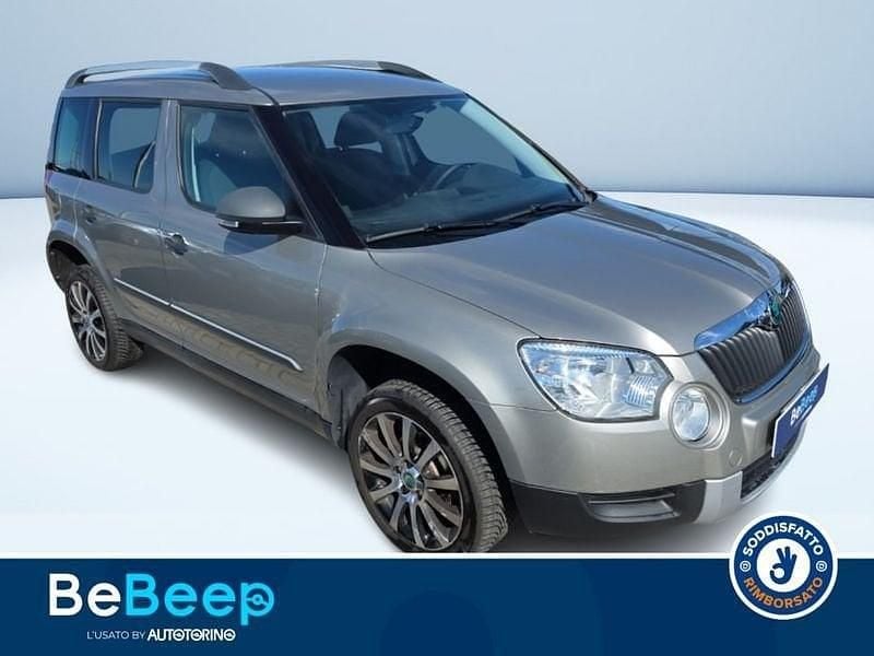 Usata Skoda Yeti Active 105 CV (77 kW) 2012 Argento metallizzato SUV