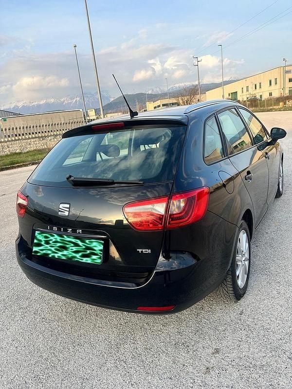 Usata Seat Ibiza ST 75 CV (55 kW) 2015 Nero Station wagon