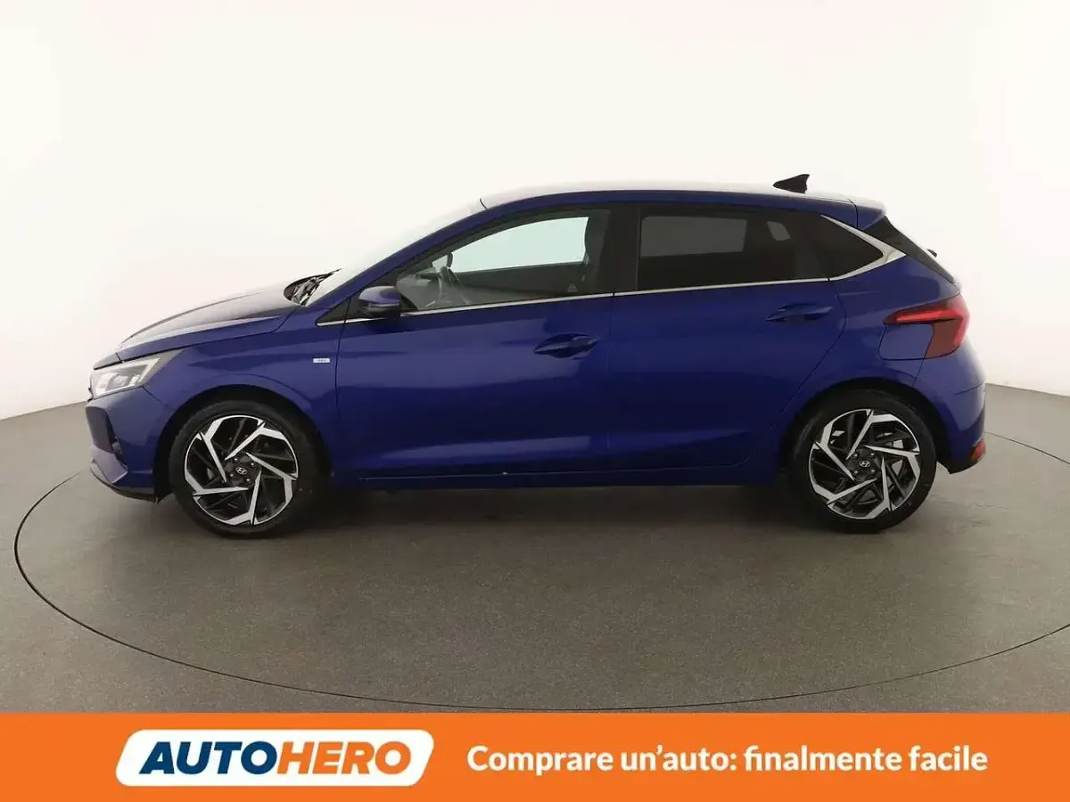 Usata Hyundai i20 101 CV (74 kW) 2021 Blu/azzurro Utilitaria