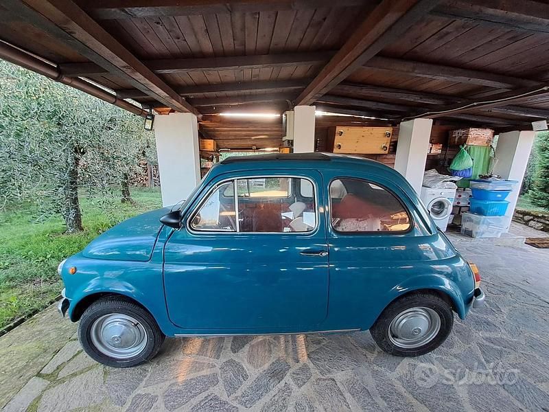 Usata Fiat 500 1960 Blu Berlina