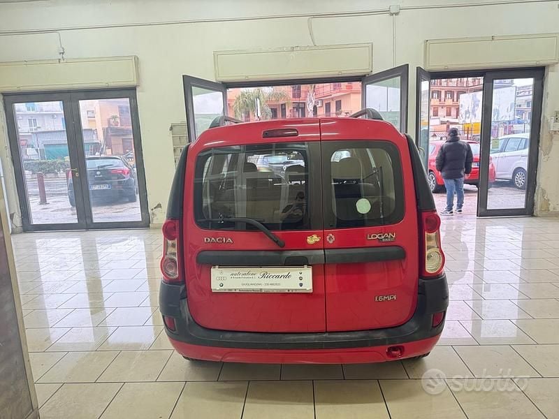 Usata Dacia Logan 87 CV (63 kW) 2008 Rosso Station wagon