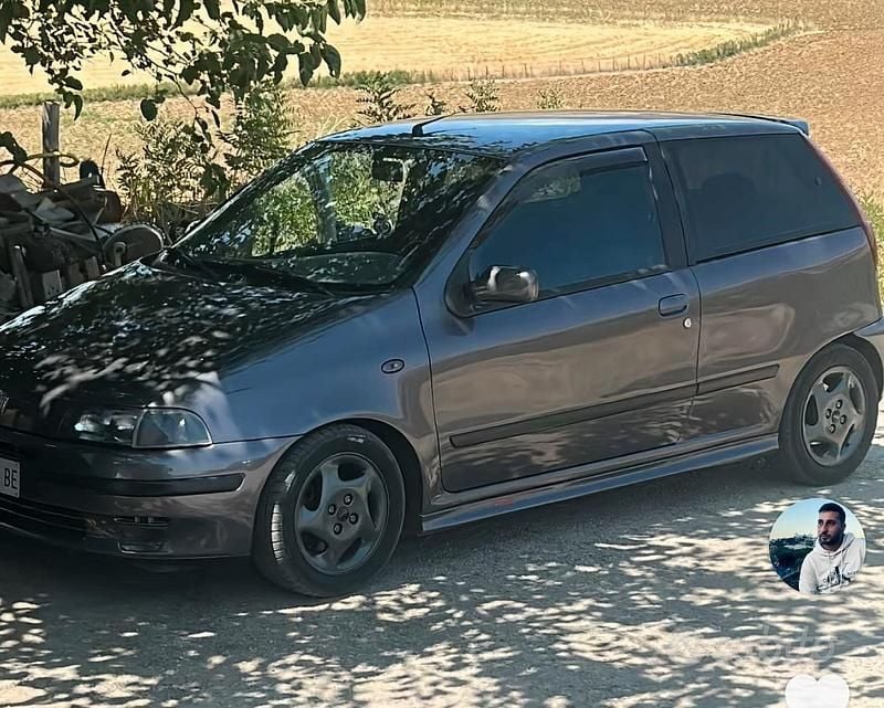 Usata Fiat Punto 131 CV (96 kW) 1997 Grigio Berlina