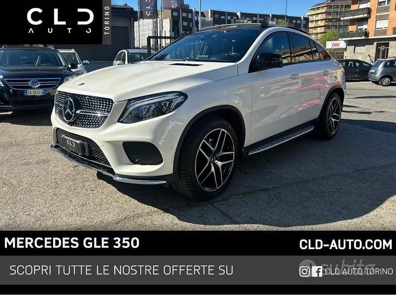 Usata Mercedes GLE350 Premium 258 CV (189 kW) 2017 Bianco Coupé