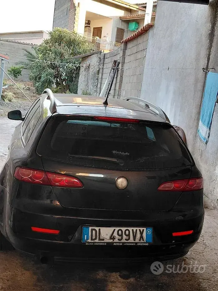 Usata Alfa Romeo 159 150 CV (110 kW) 2007 Nero Station wagon