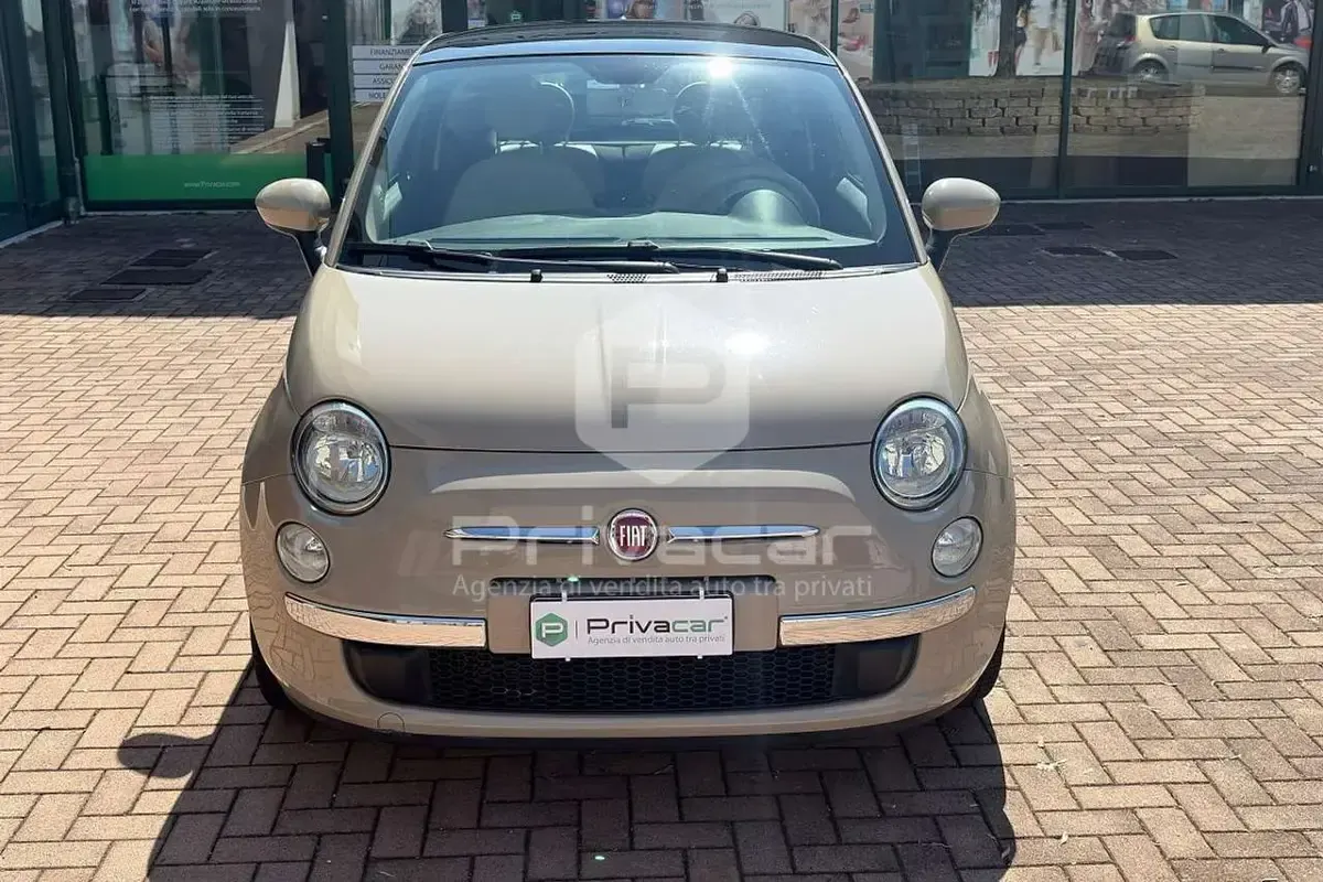 Usata Fiat 500 Lounge 95 CV (69 kW) 2012 Marrone Utilitaria