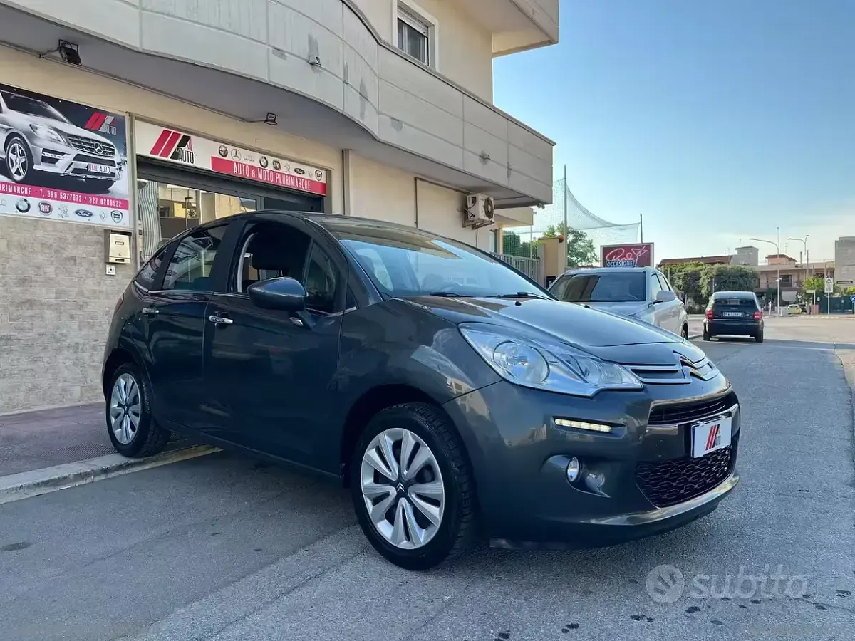 Usata Citroën C3 Exclusive 75 CV (55 kW) 2015 Grigio Berlina