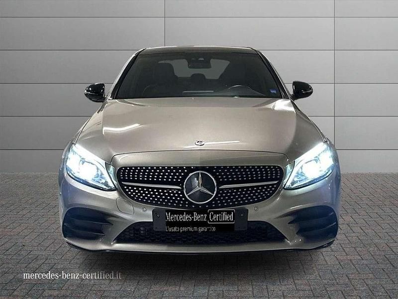 Usata Mercedes C220 Premium Plus 194 CV (142 kW) 2021 Bronzo Utilitaria