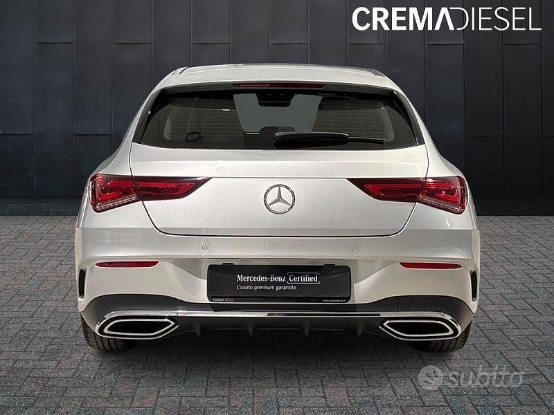 Usata Mercedes CLA200 Shooting Brake AMG line 2023 Grigio Station wagon