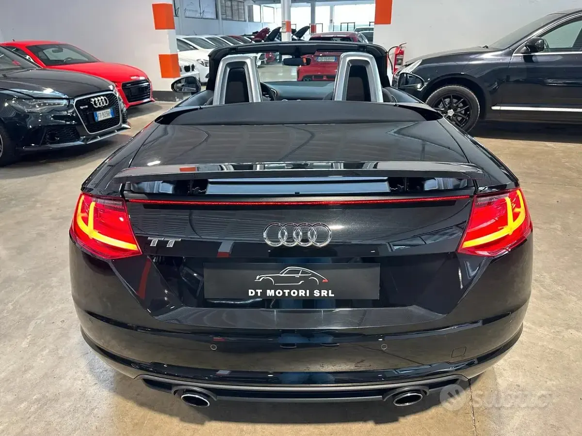 Usata Audi TT Roadster 230 CV (169 kW) 2015 Nero Cabrio