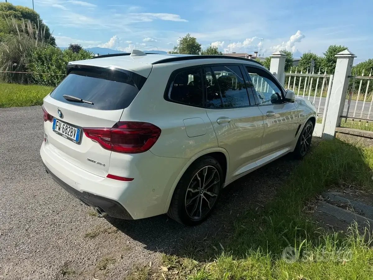 Usata BMW X3 M Sport 249 CV (183 kW) 2019 Bianco SUV