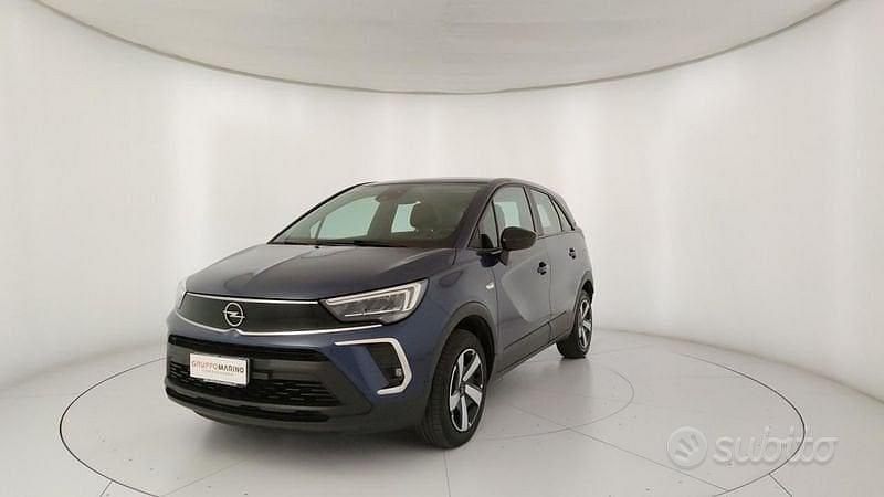 Usata Opel Crossland X 110 CV (80 kW) 2022 Blu SUV