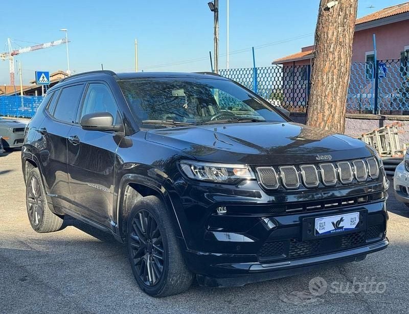 Usata Jeep Compass Night Eagle 131 CV (96 kW) 2021 Nero SUV