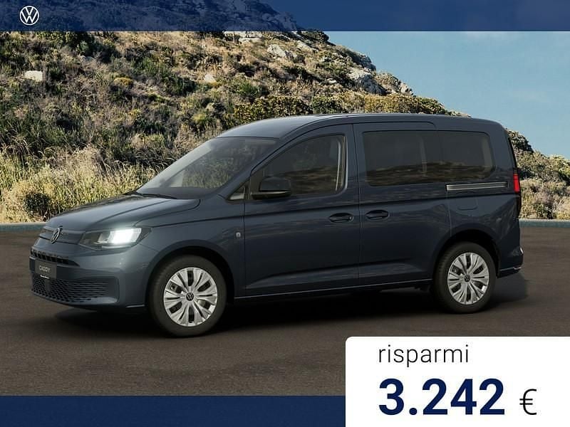 Nuova VW Caddy 102 CV (75 kW) 2026 Starlight blue metallizzato Monovolume