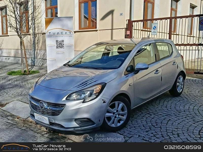 Usata Opel Corsa 69 CV (50 kW) 2015 Grigio Utilitaria