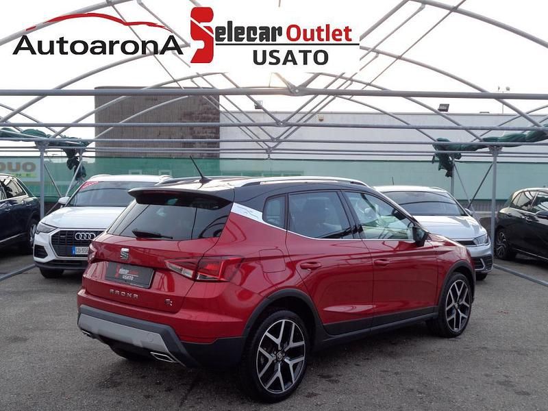 Usata Seat Arona FR 116 CV (85 kW) 2019 Rosso metallizzato SUV