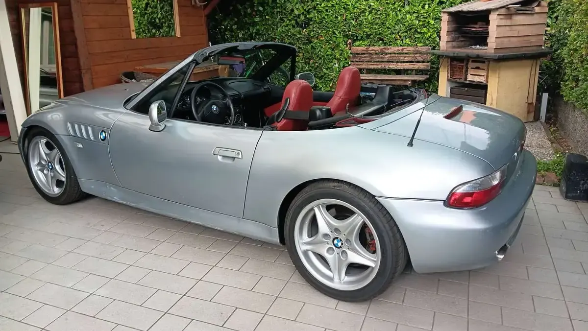 Usata BMW Z3 140 CV (102 kW) 1998 Argento Cabrio