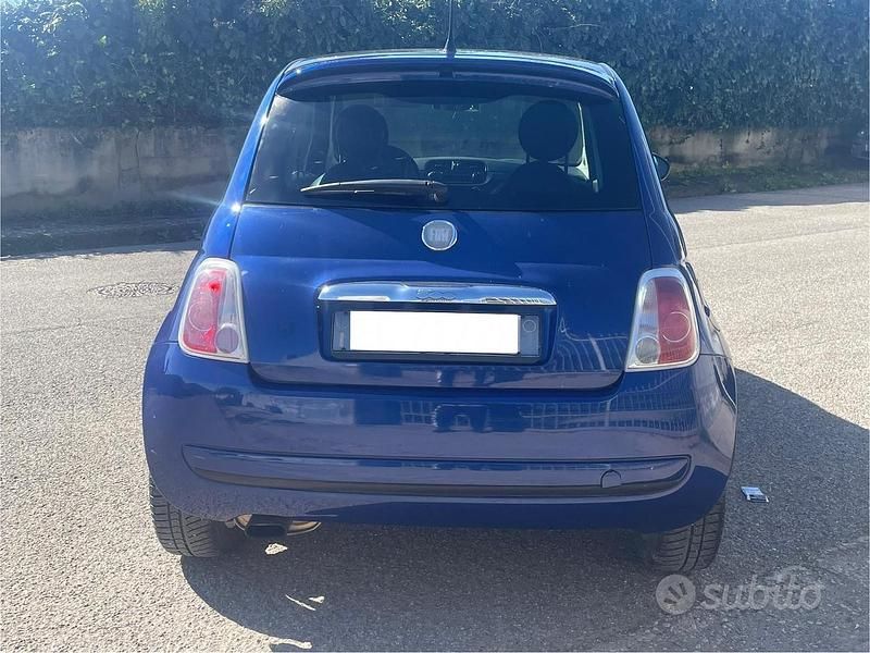 Usata Fiat 500 69 CV (50 kW) 2010 Blu Utilitaria
