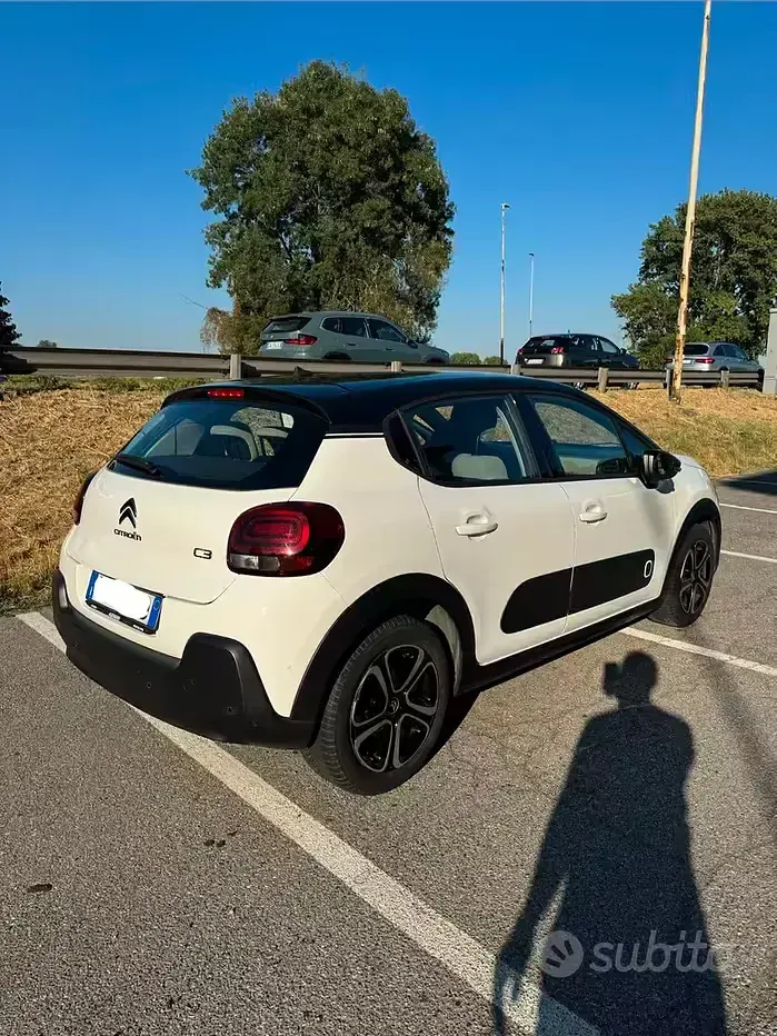 Usata Citroën C3 82 CV (60 kW) 2017 Bianco Berlina