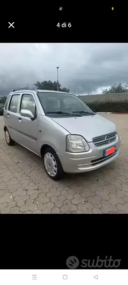 Usata Opel Agila 58 CV (42 kW) 2005 Grigio Monovolume