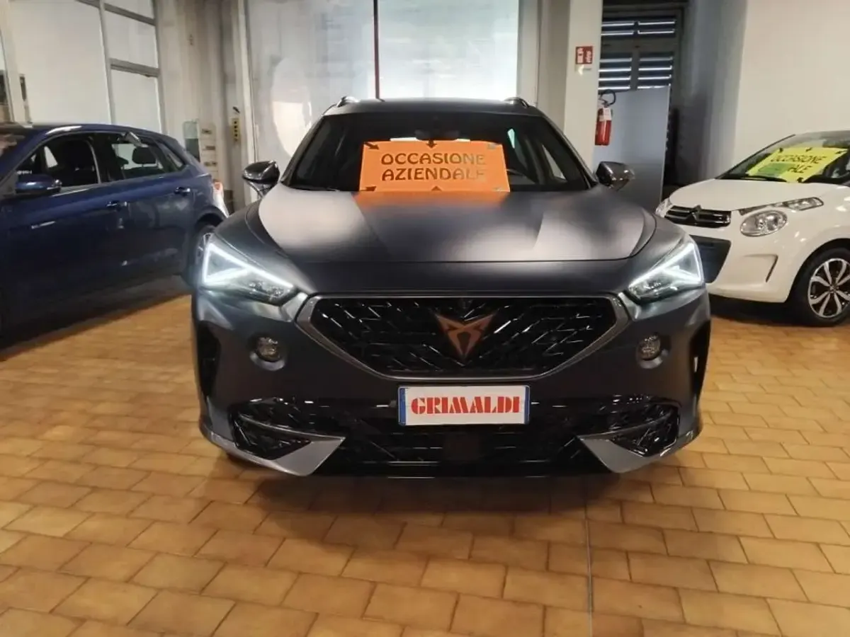 Usata Cupra Formentor VZ 150 CV (110 kW) 2023 Blu petrolio matt blue / pastello SUV