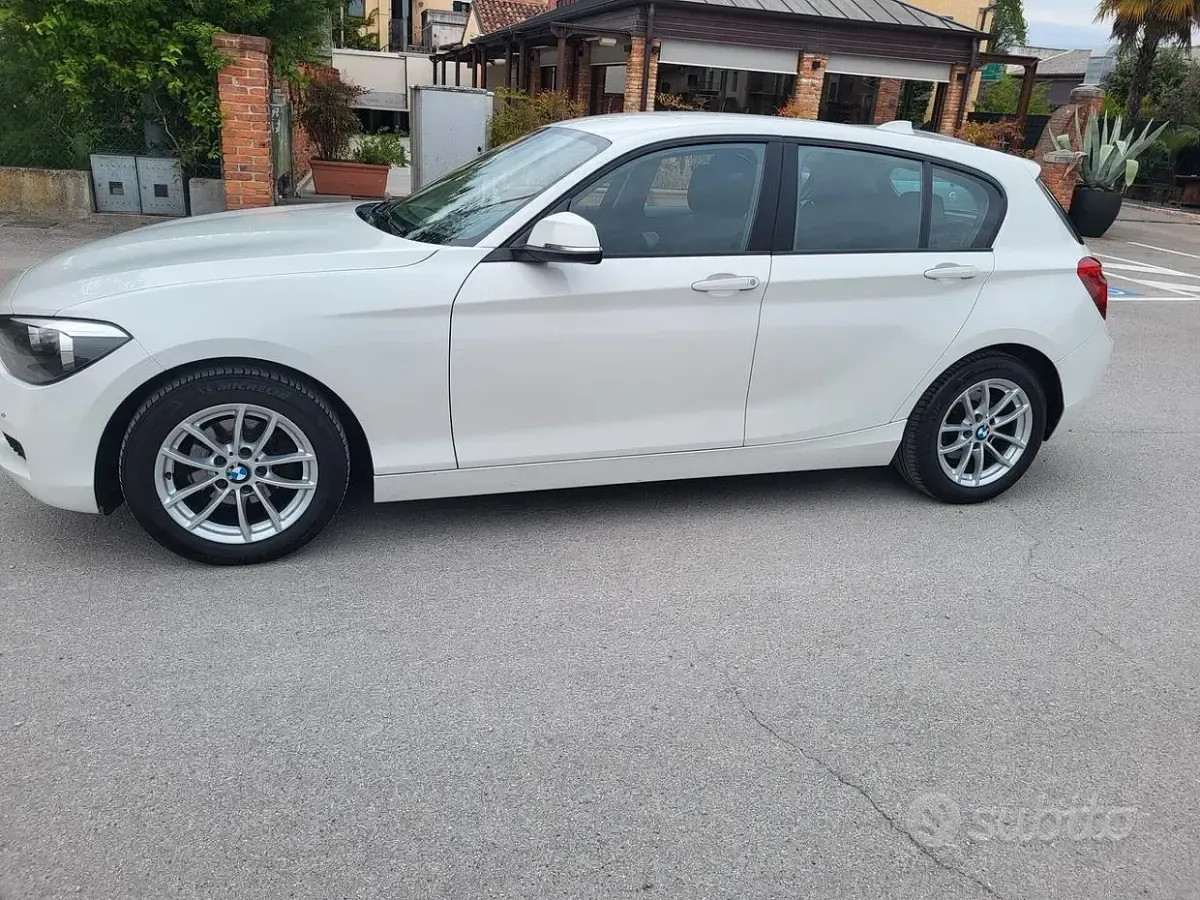 Usata BMW 116 116 CV (85 kW) 2015 Bianco Utilitaria