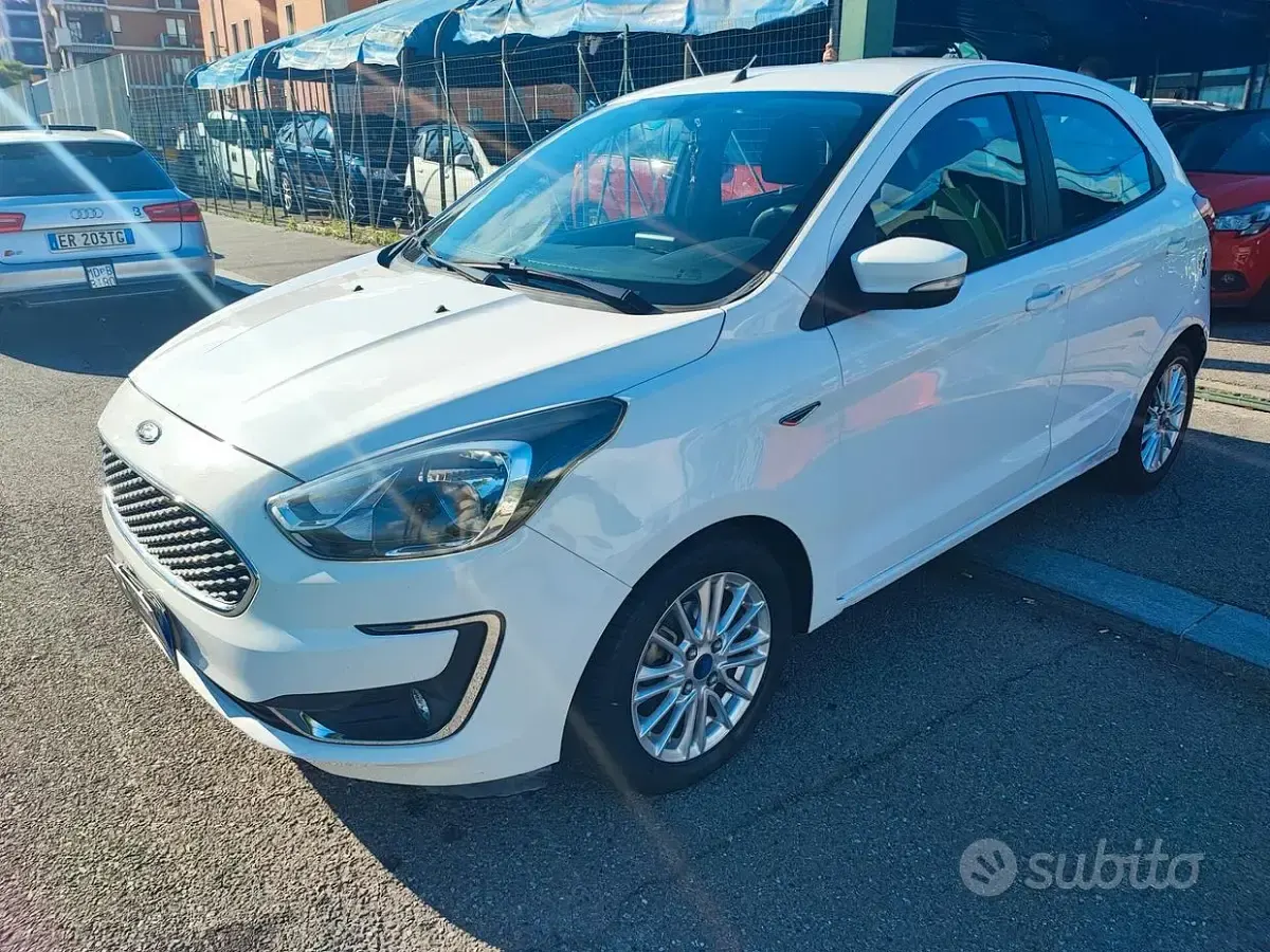 Usata Ford Ka Plus Active 95 CV (69 kW) 2018 Bianco Utilitaria