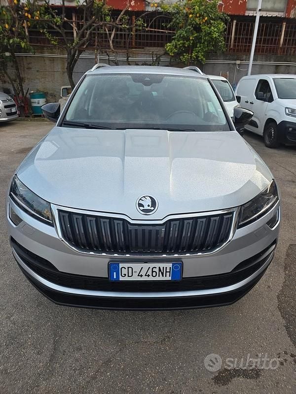 Usata Skoda Karoq SportLine 115 CV (84 kW) 2021 Grigio SUV