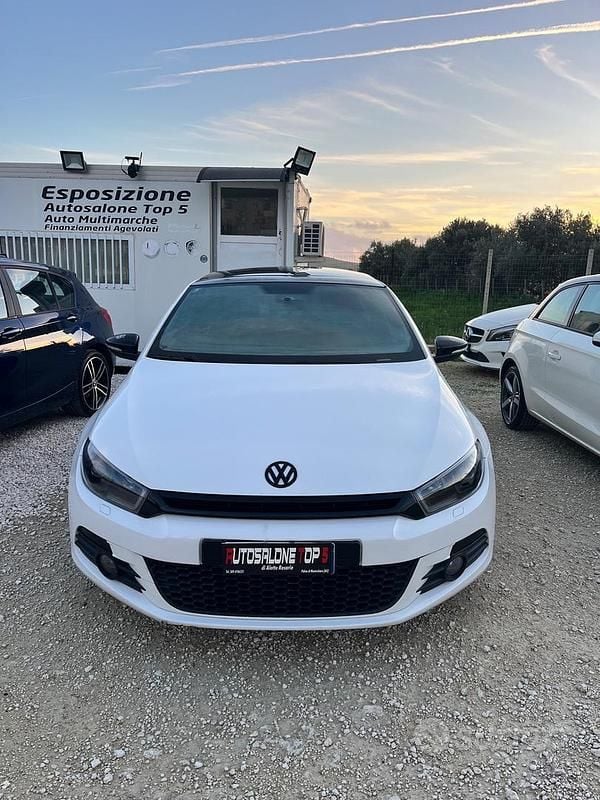 Usata VW Scirocco 200 CV (147 kW) 2008 Bianco Coupé