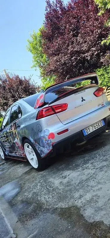 Usata Mitsubishi Lancer 295 CV (216 kW) 2009 Argento Berlina