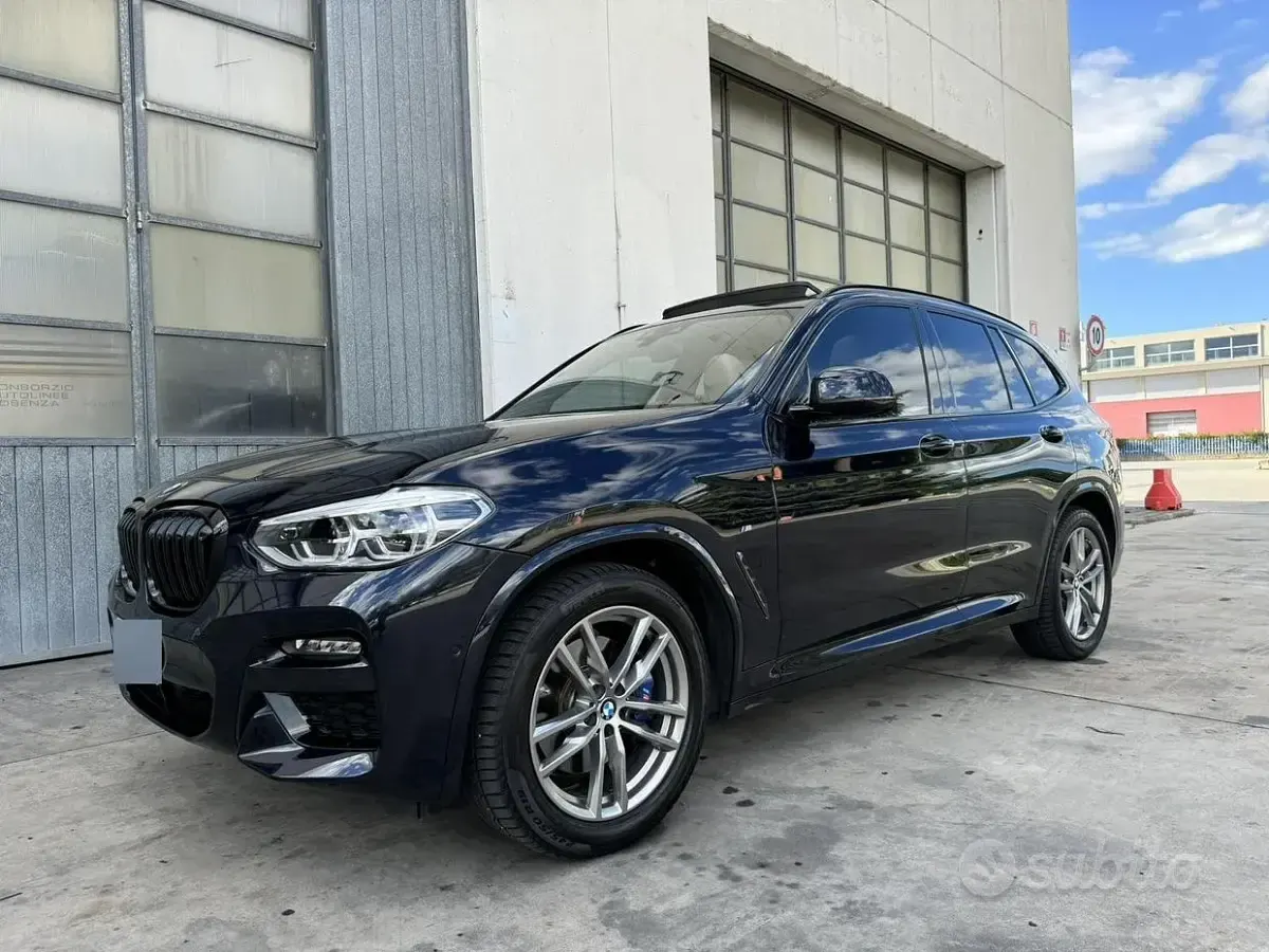 Usata BMW X3 M Sport 190 CV (139 kW) 2020 Blu SUV