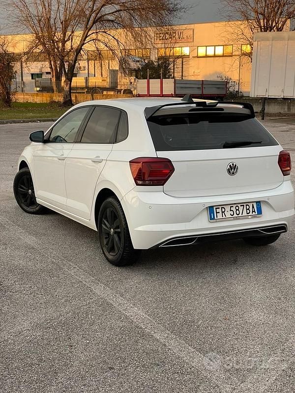Usata VW Polo Comfortline 2018 Bianco Utilitaria