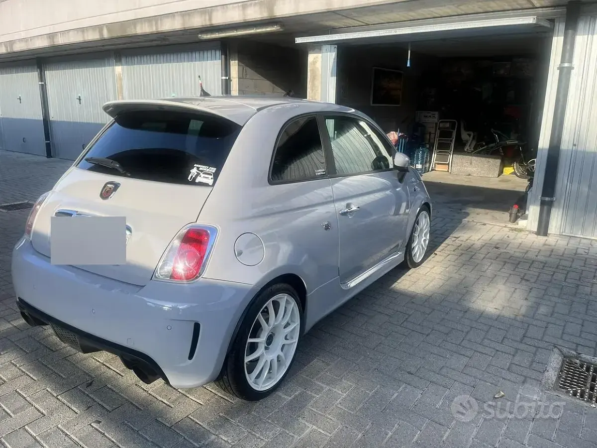 Usata Abarth 500 140 CV (102 kW) 2015 Grigio Utilitaria