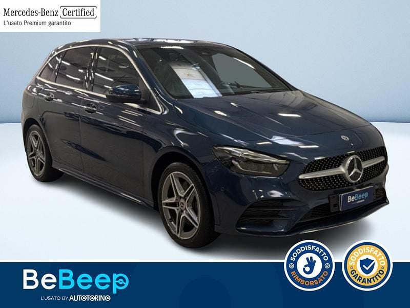 Usata Mercedes B250e Premium 217 CV (159 kW) 2021 Blu metallizzato Monovolume