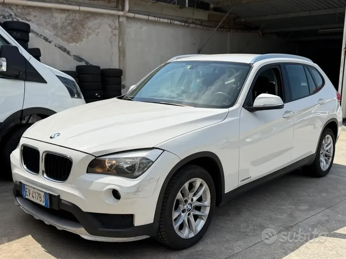 Usata BMW X1 143 CV (105 kW) 2014 Bianco SUV
