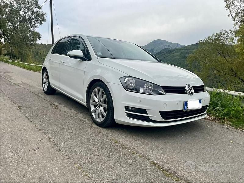 Usata VW Golf VII Executive 110 CV (80 kW) 2015 Bianco Berlina