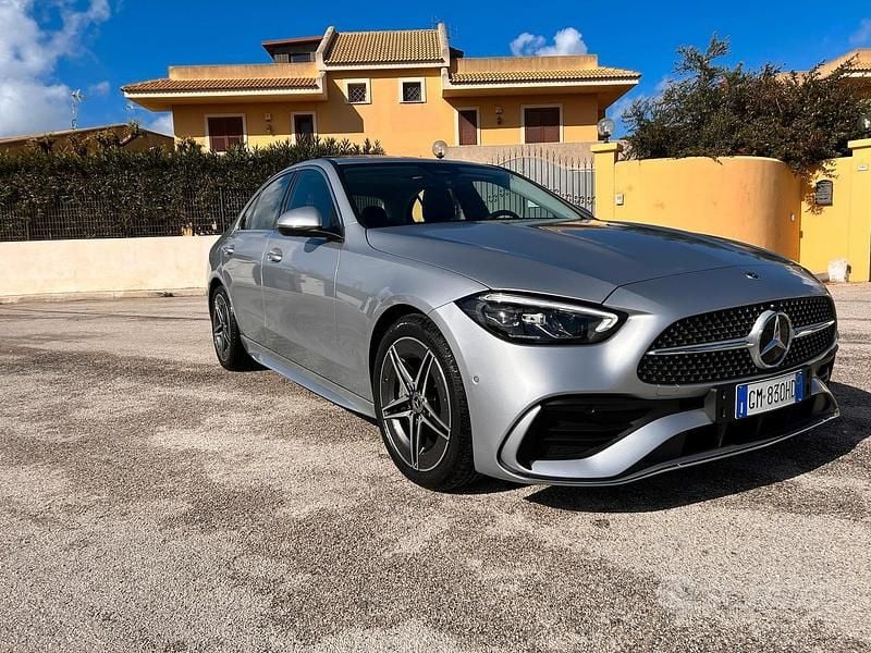 Usata Mercedes C220 Premium 200 CV (147 kW) 2021 Grigio Berlina