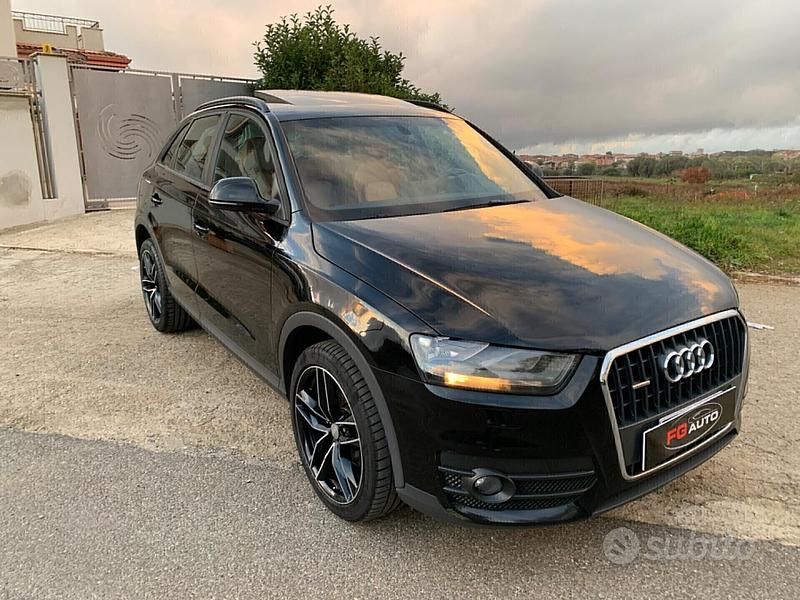 Usata Audi Q3 Advanced 140 CV (102 kW) 2014 Nero SUV