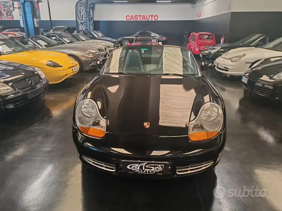 Usata Porsche 986 Boxster 204 CV (150 kW) 1998 Nero Cabrio