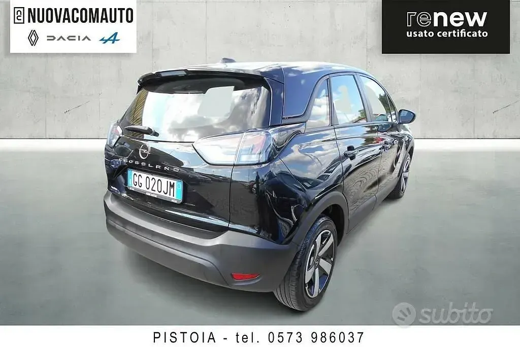 Usata Opel Crossland Edition 83 CV (61 kW) 2021 Nero SUV