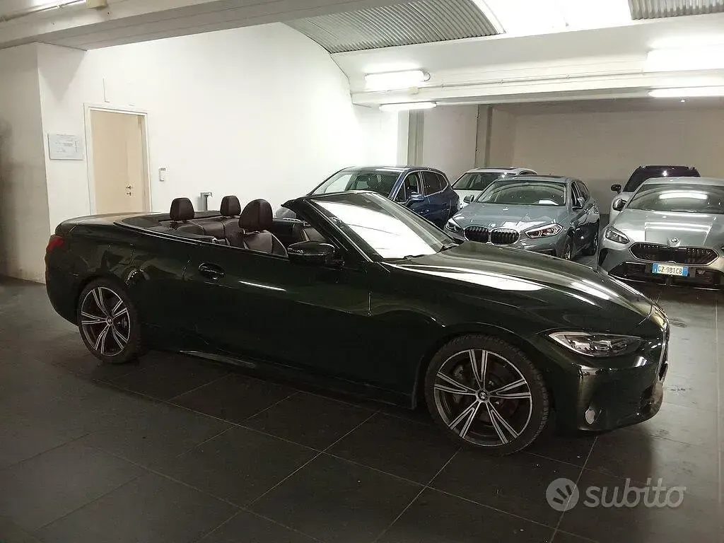 Usata BMW 430 Cabriolet M Sport 286 CV (210 kW) 2023 Verde Cabrio