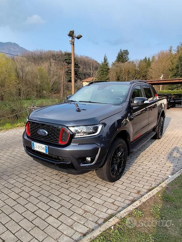 Usata Ford Ranger 2021 Nero Pick-up