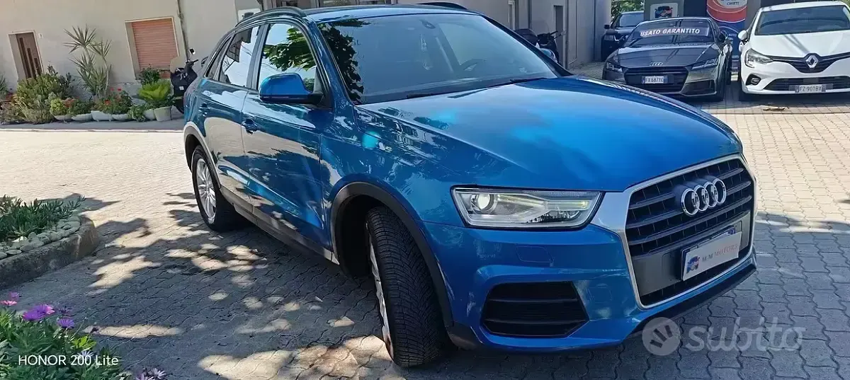 Usata Audi Q3 125 CV (91 kW) 2016 Blu SUV