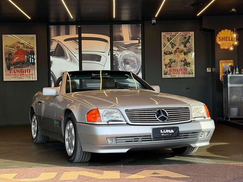 Usata Mercedes SL600 394 CV (289 kW) 1993 Argento Cabrio