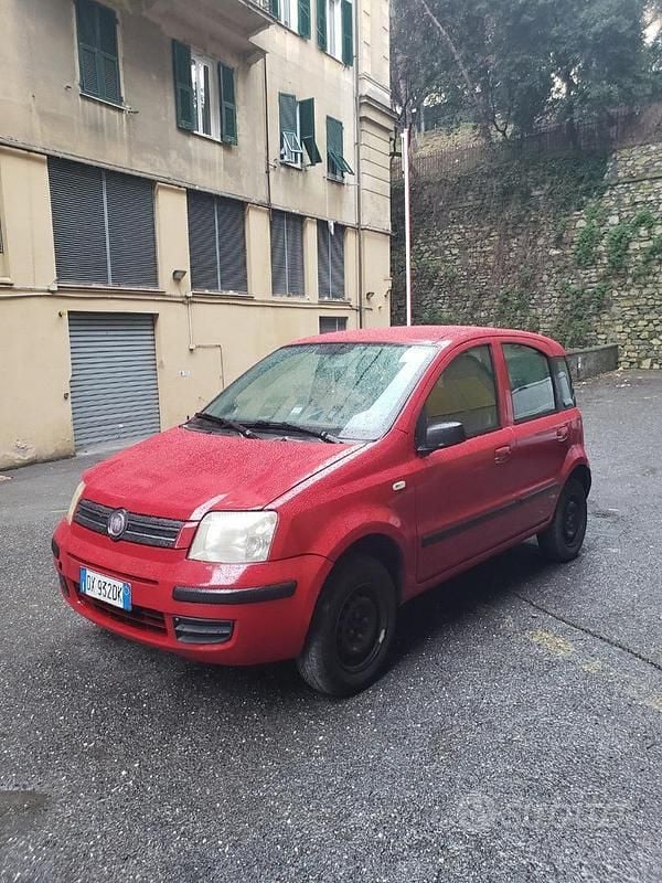 Usata Fiat Panda 2010 Rosso Utilitaria