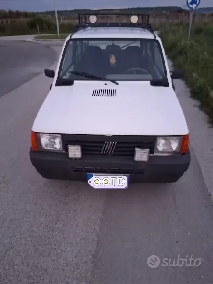 Usata Fiat Panda 2002 Bianco Berlina