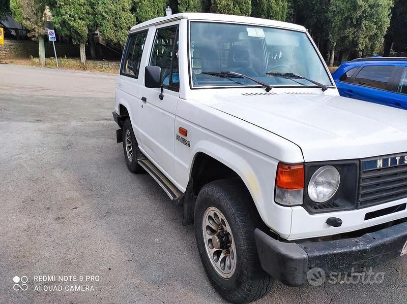 Usata Mitsubishi Pajero Top 84 CV (61 kW) 1989 Bianco SUV